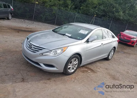 2012 Hyundai Sonata Gls from USA, damaged, VIN 5NPEB4AC8CH348801